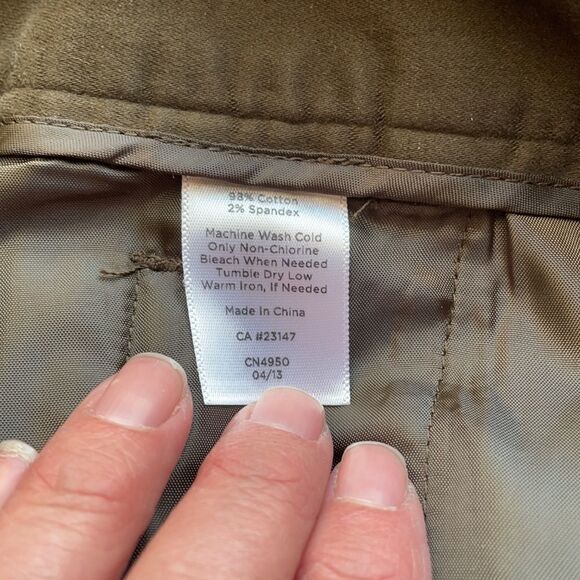 Talbots Chestnut Brown Signature Dress Pant NWT- 4P - Picture 5 of 8